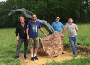 The Seahorses installed in Suffolk